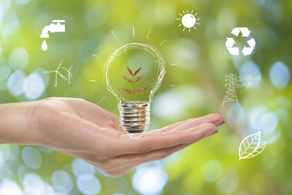 Save earth concept Save earth concept